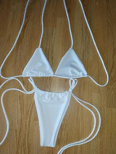 Dvodelni bikini set sa trouglastim gornjim delom i brazilka donjim na lalafo.rs — 4 Dvodelni bikini set sa trouglastim gornjim delom i brazilka donjim — 4