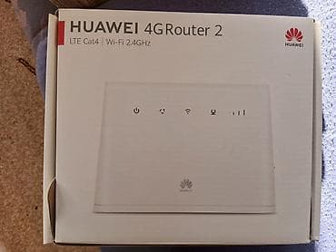 Huawei 4G Router 2 (LTE Cat4, Wi‑Fi 2.4 GHz) - Bežični 4G LTE ruter na lalafo.rs Huawei 4G Router 2 (LTE Cat4, Wi‑Fi 2.4 GHz) - Bežični 4G LTE ruter