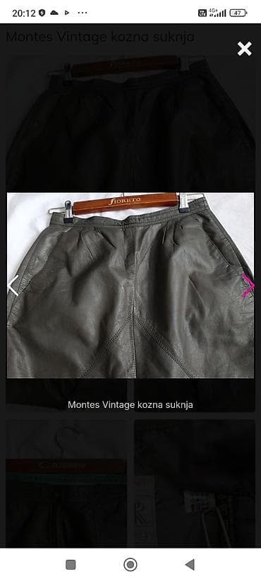 RASPRODAJA!!!Vintage kozna suknja. EU 42,odgovara.nasem na lalafo.rs — 4 RASPRODAJA!!!Vintage kozna suknja. EU 42,odgovara.nasem — 4