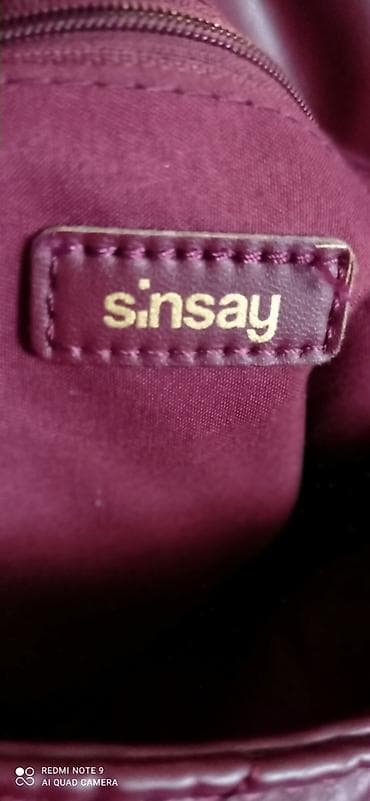 Other: Bordo nova Sinsay tasna,lepa,stepana,dimenzije 32x35cm at lalafo.rs — 5 Other: Bordo nova Sinsay tasna,lepa,stepana,dimenzije 32x35cm — 5