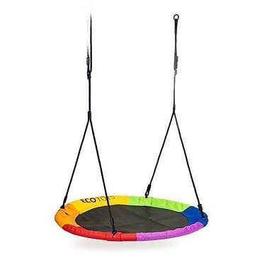 Okrugla viseća ljuljaška – „gnijezdo“ - Prečnik sedišta: približno na lalafo.rs Okrugla viseća ljuljaška – „gnijezdo“ - Prečnik sedišta: približno