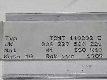 Strugarski noževi: Strugarske pločice trouglaste 10,5x10,5mm, debljine 2,4mm (4214) na lalafo.rs — 3 Strugarski noževi: Strugarske pločice trouglaste 10,5x10,5mm, debljine 2,4mm (4214) — 3