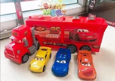 Autići: Munja Mekvin transporter sa 3 autića 🚛🚗 Munja Mekvin set od 3 autića na lalafo.rs — 1 Autići: Munja Mekvin transporter sa 3 autića 🚛🚗 Munja Mekvin set od 3 autića — 1
