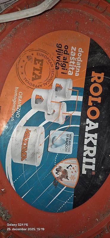 MAXIMA ROLOAKRIL Na prodaju Roloakril Maxima, silikonska fasadna boja na lalafo.rs MAXIMA ROLOAKRIL Na prodaju Roloakril Maxima, silikonska fasadna boja