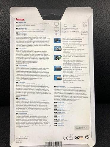 prsluk jaknica mango u: Hama koaksijalni antena kabl – 3 m, 100 dB - Konektori: koaksijalni at lalafo.rs — 5 prsluk jaknica mango u: Hama koaksijalni antena kabl – 3 m, 100 dB - Konektori: koaksijalni — 5