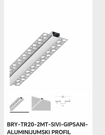 1850din 2m
Ovu su lajsne za led trake na lalafo.rs — 3 1850din 2m
Ovu su lajsne za led trake — 3