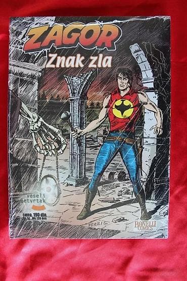 ZAGOR 51, ZNAK ZLA, VESELI ČETVRTAK, NERASPAKOVAN | Zagor 51, Znak na lalafo.rs ZAGOR 51, ZNAK ZLA, VESELI ČETVRTAK, NERASPAKOVAN | Zagor 51, Znak