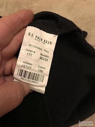 Original U. S. POLO ASSN duks XL KAO NOV 100% cotton Crna boja na lalafo.rs — 3 Original U. S. POLO ASSN duks XL KAO NOV 100% cotton Crna boja — 3