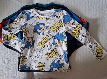 Set dugih majica za dečake – 6 komada - Majica 1: bele osnove sa više na lalafo.rs — 7 Set dugih majica za dečake – 6 komada - Majica 1: bele osnove sa više — 7