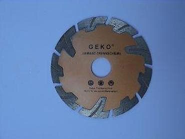 Tool Accessories & Attachments: GEKO dijamantska rezna ploča Ø115 mm - Tip: segmentisana dijamantska at lalafo.rs — 3 Tool Accessories & Attachments: GEKO dijamantska rezna ploča Ø115 mm - Tip: segmentisana dijamantska — 3