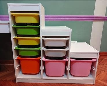 Drawers and cabinets: Ikea Trofast dečiji ormarić sa 9 fioka at lalafo.rs — 1 Drawers and cabinets: Ikea Trofast dečiji ormarić sa 9 fioka — 1