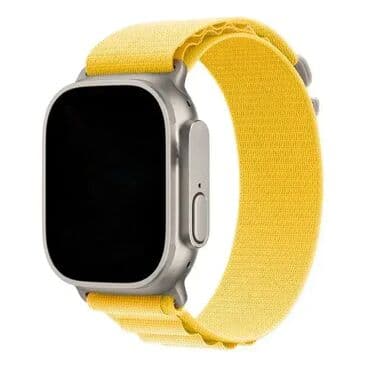 Alpine Loop u žutoj boji, za Apple Watch. Odgovara svim modelima od 46 na lalafo.rs Alpine Loop u žutoj boji, za Apple Watch. Odgovara svim modelima od 46