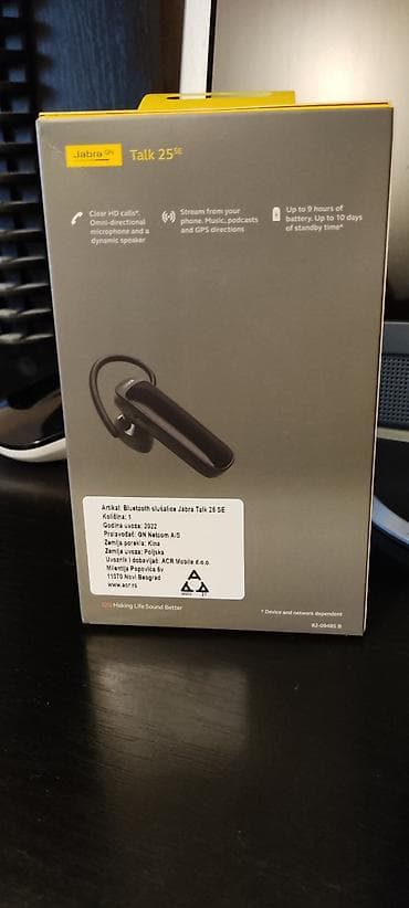 Jabra Talk bluetooth slušalica 25 SE na lalafo.rs — 3 Jabra Talk bluetooth slušalica 25 SE — 3