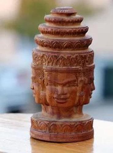 Antiques: Drvena statua Brahme 4 lica - 18 cm, ručni rad. Drvena statua hindu at lalafo.rs — 7 Antiques: Drvena statua Brahme 4 lica - 18 cm, ručni rad. Drvena statua hindu — 7