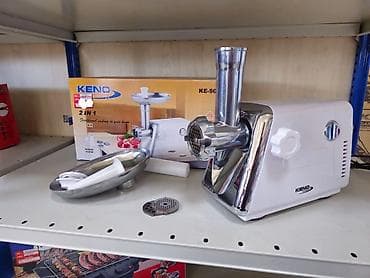 Električna mašina za mlevenje mesa KENO KE-5000 – 2 u 1 - Snažan na lalafo.rs Električna mašina za mlevenje mesa KENO KE-5000 – 2 u 1 - Snažan