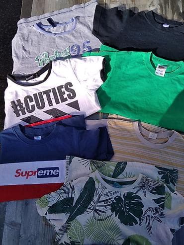 Paket majica za 5/6 god u dobrom stanju.U paketu ima 6 majica na lalafo.rs — 2 Paket majica za 5/6 god u dobrom stanju.U paketu ima 6 majica — 2