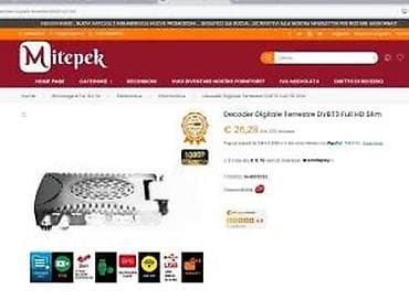 DVB‑T2 digitalni zemaljski risiver KINGELEEN HD‑808 - Kompaktan na lalafo.rs DVB‑T2 digitalni zemaljski risiver KINGELEEN HD‑808 - Kompaktan