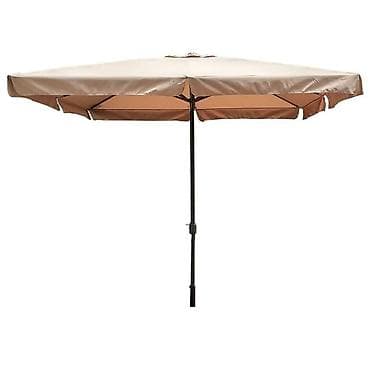 Garden umbrellas, awnings and pavilions: Aluminijumski suncobran 300*300 cm sivo-braon 5 na zalihama Ovaj at lalafo.rs — 1 Garden umbrellas, awnings and pavilions: Aluminijumski suncobran 300*300 cm sivo-braon 5 na zalihama Ovaj — 1