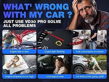 Transport: Novo - VDIAGTOOL VD30 Pro OBD2 Auto Dijagnostika VDIAGTOOL VD30 Pro at lalafo.rs — 8 Transport: Novo - VDIAGTOOL VD30 Pro OBD2 Auto Dijagnostika VDIAGTOOL VD30 Pro — 8