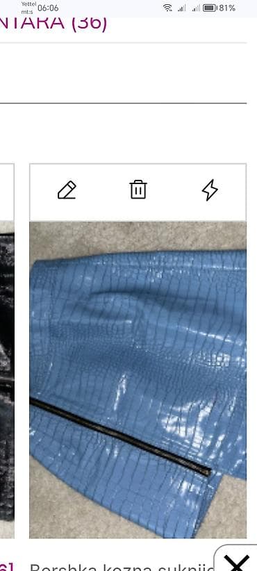 cista koza broj: Dve kozne suknjice nove, moze po komadu na lalafo.rs — 1 cista koza broj: Dve kozne suknjice nove, moze po komadu — 1