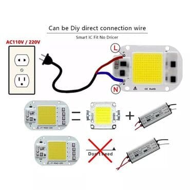 Garden Lighting: 70W hladno bela cob 6k SMD LED dioda reflektor at lalafo.rs — 6 Garden Lighting: 70W hladno bela cob 6k SMD LED dioda reflektor — 6