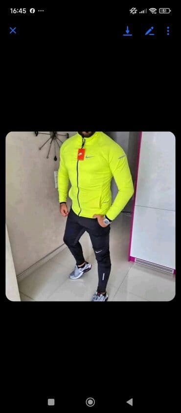 Trenerke: Komplet, 2XL (EU 56), L (EU 52), M (EU 50), Nike, bоја - Tamnoplava na lalafo.rs Trenerke: Komplet, 2XL (EU 56), L (EU 52), M (EU 50), Nike, bоја - Tamnoplava