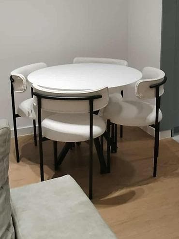 prsluk jaknica mango u: Okrugli Melisa trpezarijski set – sto i 4 stolice - Sto: okrugla at lalafo.rs — 4 prsluk jaknica mango u: Okrugli Melisa trpezarijski set – sto i 4 stolice - Sto: okrugla — 4