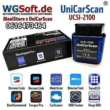 Transport: UniCarScan UCSI-2100 OBD2 Bluetooth za BimmerCode i MotoScan at lalafo.rs — 2 Transport: UniCarScan UCSI-2100 OBD2 Bluetooth za BimmerCode i MotoScan — 2