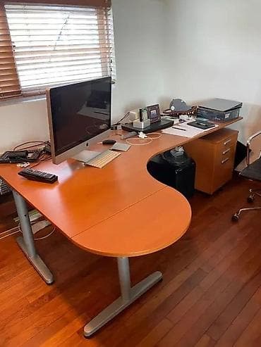 Office Furniture: Radna ploča/produžetak za kancelarijski sto – polukružni segmenti - at lalafo.rs — 4 Office Furniture: Radna ploča/produžetak za kancelarijski sto – polukružni segmenti - — 4