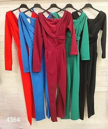 Ženski elegantni kombinezon sa dugim rukavima - Model: uski kroj na lalafo.rs — 5 Ženski elegantni kombinezon sa dugim rukavima - Model: uski kroj — 5