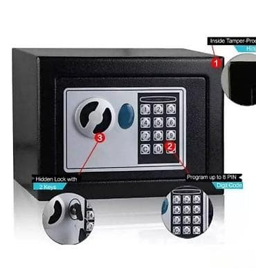 Digitalni kućni/hotelski sef sa dva ključa - AKCIJA 🔐 Mali digitalni na lalafo.rs — 3 Digitalni kućni/hotelski sef sa dva ključa - AKCIJA 🔐 Mali digitalni — 3