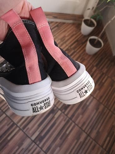 Converse All Star visoke patike, model sa platformom. - Boja: crna na lalafo.rs — 5 Converse All Star visoke patike, model sa platformom. - Boja: crna — 5