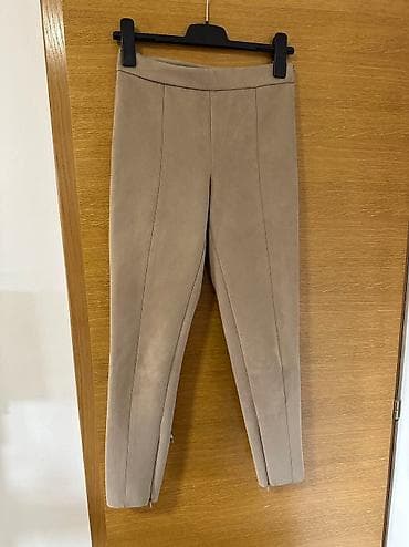 ZARA Pantalone velur 38 (M) Kao nove, u dve boje, sa elastinom i na lalafo.rs — 4 ZARA Pantalone velur 38 (M) Kao nove, u dve boje, sa elastinom i — 4