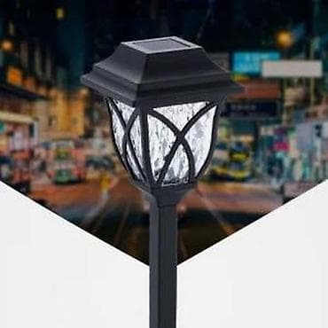 Garden Lighting: Solarna baštenska LED lampa na stubu - Solarno napajanje: panel na at lalafo.rs — 2 Garden Lighting: Solarna baštenska LED lampa na stubu - Solarno napajanje: panel na — 2