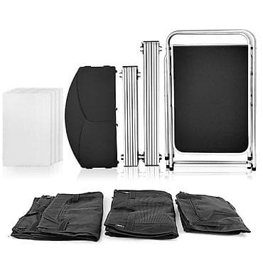 Prenosna kamp/baštenska kuhinja sa paravanom protiv vetra i torbom - na lalafo.rs — 5 Prenosna kamp/baštenska kuhinja sa paravanom protiv vetra i torbom - — 5