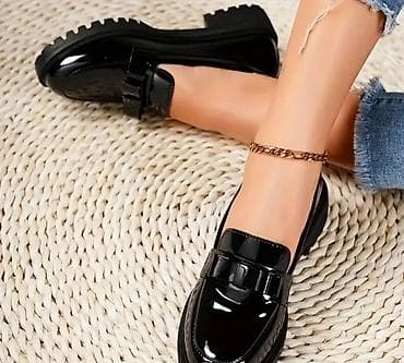 Ženske lakovane mokasine – crne - Materijal: visokosjajni lak na lalafo.rs — 1 Ženske lakovane mokasine – crne - Materijal: visokosjajni lak — 1