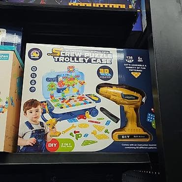 Creative & Educational Toys: Edukativni set „Screw Puzzle Trolley Case“ – 2 u 1 kofer na točkiće at lalafo.rs — 5 Creative & Educational Toys: Edukativni set „Screw Puzzle Trolley Case“ – 2 u 1 kofer na točkiće — 5