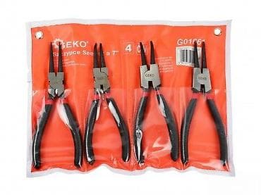 Tools & Equipment: GEKO set klešta za osiguravajuće segere – 4 dela (model G01661) - at lalafo.rs — 1 Tools & Equipment: GEKO set klešta za osiguravajuće segere – 4 dela (model G01661) - — 1