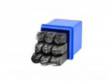 cista koza broj: Set udarnih žigova – slova A–Z, 6 mm, GEKO G01814 - Komplet od 27 at lalafo.rs — 3 cista koza broj: Set udarnih žigova – slova A–Z, 6 mm, GEKO G01814 - Komplet od 27 — 3