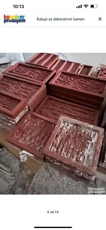 Kalupi za dekorativni kamen – set profesionalnih silikon/guma kalupa na lalafo.rs — 3 Kalupi za dekorativni kamen – set profesionalnih silikon/guma kalupa — 3