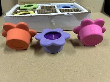 pepco svece: Set od 6 sveća u obliku cveta - Šareni set dekorativnih sveća u at lalafo.rs — 5 pepco svece: Set od 6 sveća u obliku cveta - Šareni set dekorativnih sveća u — 5