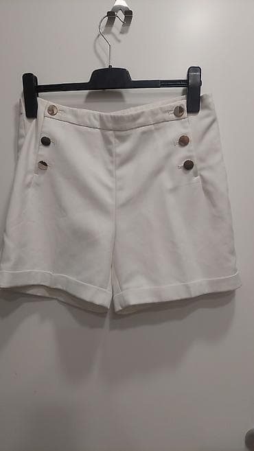 pantalone butiku ali: H&M ženske šorts bermude – beli, elegantan model sa dekorativnim na lalafo.rs — 1 pantalone butiku ali: H&M ženske šorts bermude – beli, elegantan model sa dekorativnim — 1