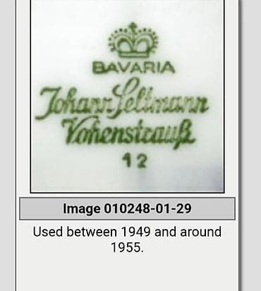 Set 1949 do 1955g Johan Seltmann Vohenstraus Bavaria. Set bavaria at lalafo.rs — 4 Set 1949 do 1955g Johan Seltmann Vohenstraus Bavaria. Set bavaria — 4