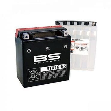 BS Battery BTX16-BS – AGM/MF motociklistička baterija - Napon: 12V - na lalafo.rs BS Battery BTX16-BS – AGM/MF motociklistička baterija - Napon: 12V -