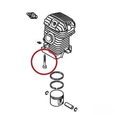 Home & Garden: Vijak cilindra za motor testere – zamenski deo Opis: - Metalni vijak at lalafo.rs — 3 Home & Garden: Vijak cilindra za motor testere – zamenski deo Opis: - Metalni vijak — 3