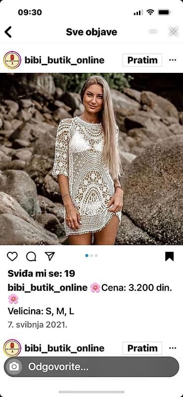 pantalone butiku ali: Potpuno nova haljina za plasu, jos pre par godina narucena i placena na lalafo.rs — 1 pantalone butiku ali: Potpuno nova haljina za plasu, jos pre par godina narucena i placena — 1