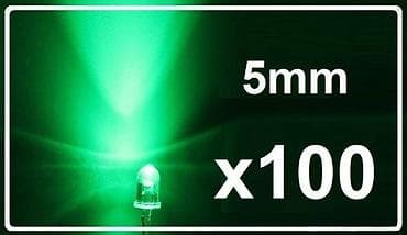 Home & Garden: Zelene LED diode 5 mm – pakovanje 100 kom - Tip: klasična kroz-rupu at lalafo.rs — 3 Home & Garden: Zelene LED diode 5 mm – pakovanje 100 kom - Tip: klasična kroz-rupu — 3