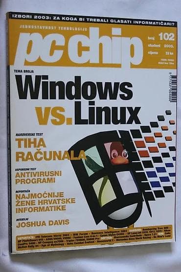 KOMPJUTERSKI ČASOPIS PC CHIP BROJ 102 | Kompjuterski Časopis PC Chip na lalafo.rs KOMPJUTERSKI ČASOPIS PC CHIP BROJ 102 | Kompjuterski Časopis PC Chip