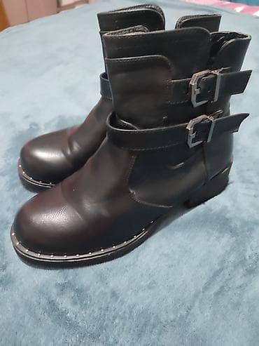 Ženske kožne gležnjače Milada E005, broj 39. - Boja: crna - na lalafo.rs — 3 Ženske kožne gležnjače Milada E005, broj 39. - Boja: crna - — 3