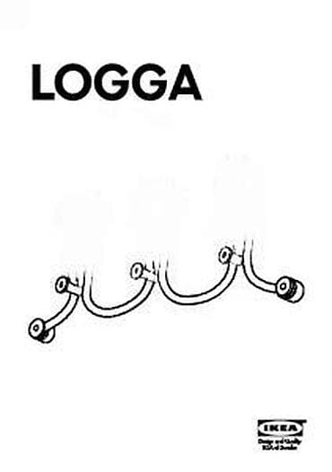 Antique Decor: IKEA LOGGA zidna vešalica - Model: LOGGA - Materijal: metal at lalafo.rs — 9 Antique Decor: IKEA LOGGA zidna vešalica - Model: LOGGA - Materijal: metal — 9